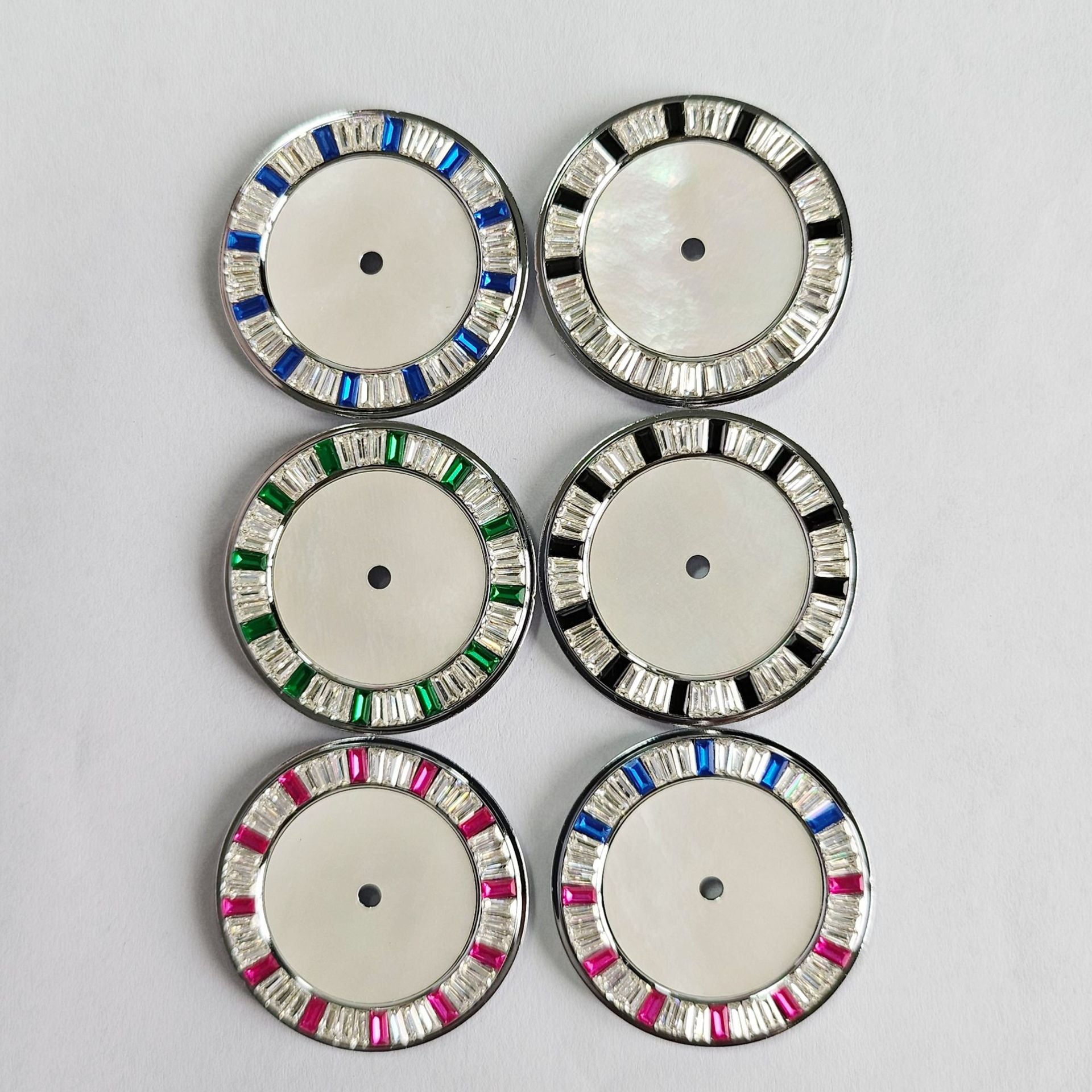 Accessoires de montre Cadran de bord de pierre