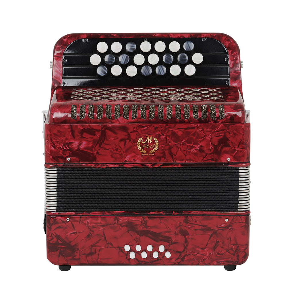 Meibette 22 Key 8 Bass Button Tuning Bayan Accordion Débutant Grade Performance Grade Port