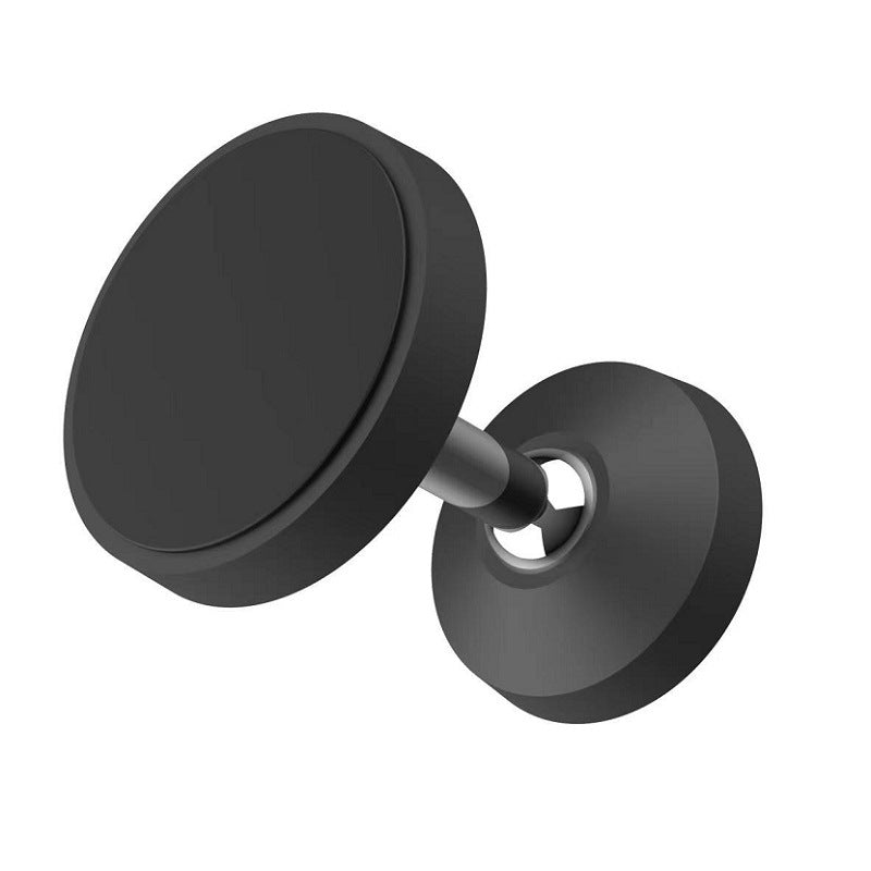 Support de téléphone en métal double boule en alliage d'aluminium magnétique fort