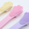 Brosse à dents en silicone pour animaux de compagnie