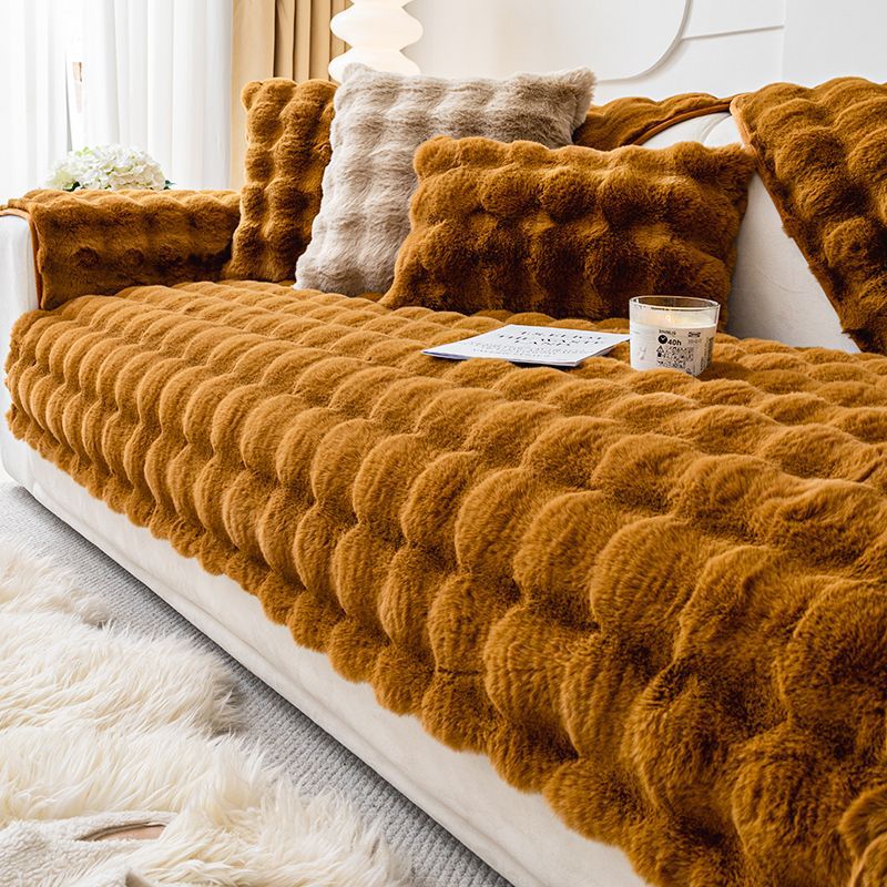 Lapin en peluche Canapé Coussin d'hiver Épaisseur polaire Simple
