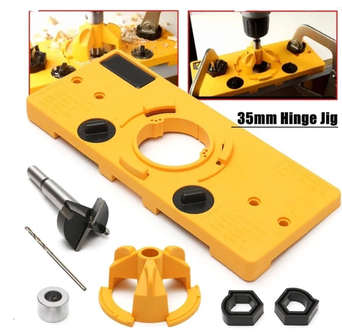 35 MM Guide de style de la coupe pour forer Bit Conseil Bit Boring Perceuse de trou de forage Guide de forage pour