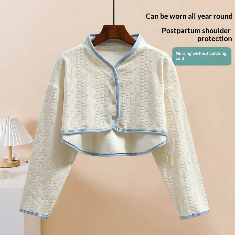 Veste de soins infirmiers et de protection contre le froid pour les mères postpartum