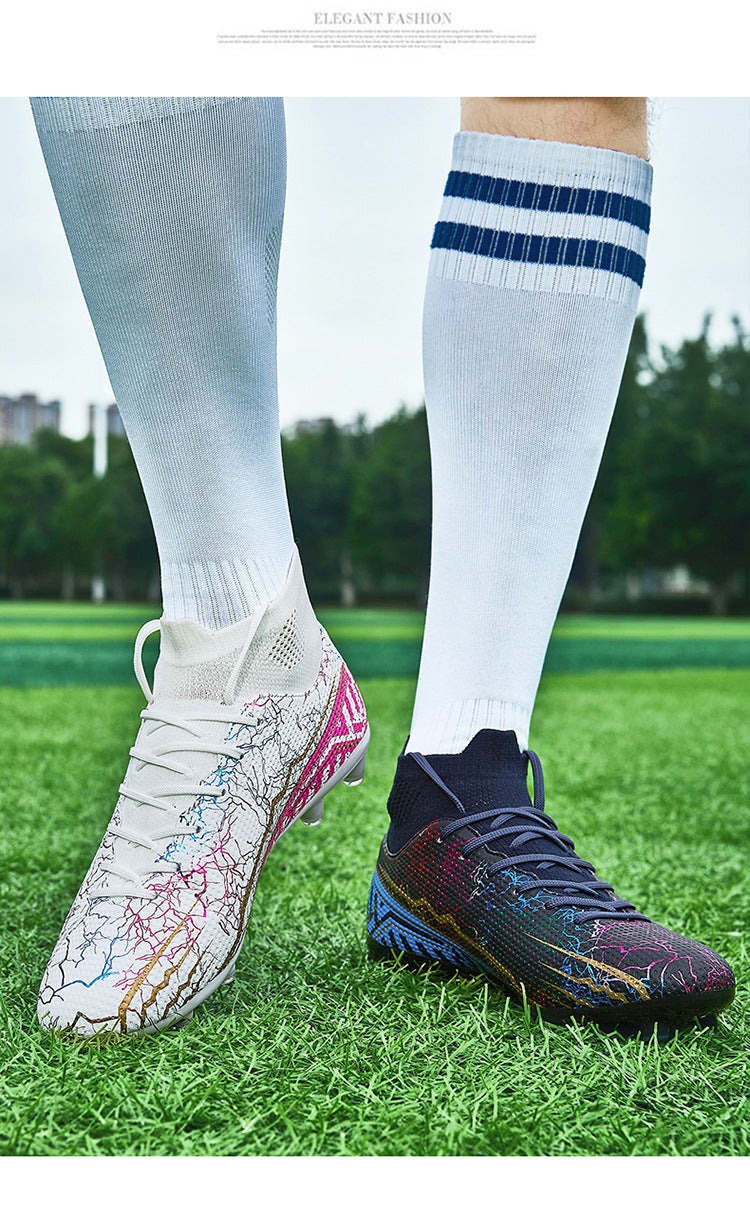 Chaussures de soccer haut de gamme pour jeunes spike Turf