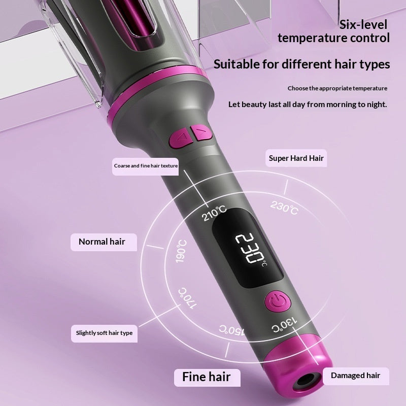 Entièrement automatique 32mm Négatif-Ion baguette de curling des cheveux pour les gros courbes sans dommages