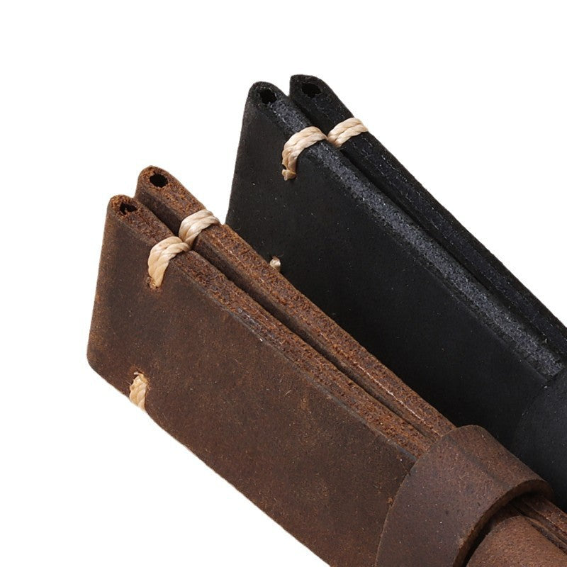 Bracelet de montres en cuir série homme