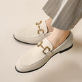 Casual leather shoes for the office