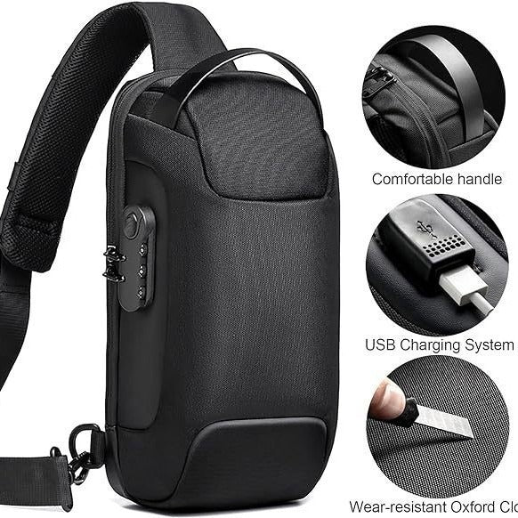 Sac de coffre antivol pour hommes