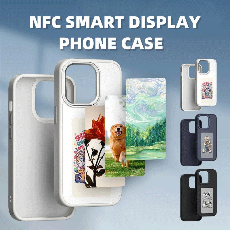 E-ink Screen Phone Case Unlimited Screen Projection personnalisation Phone Cover Batterie Gratuit