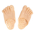 Funny Toe Slippers-Skin Color [Taille 36-42]-1 paire