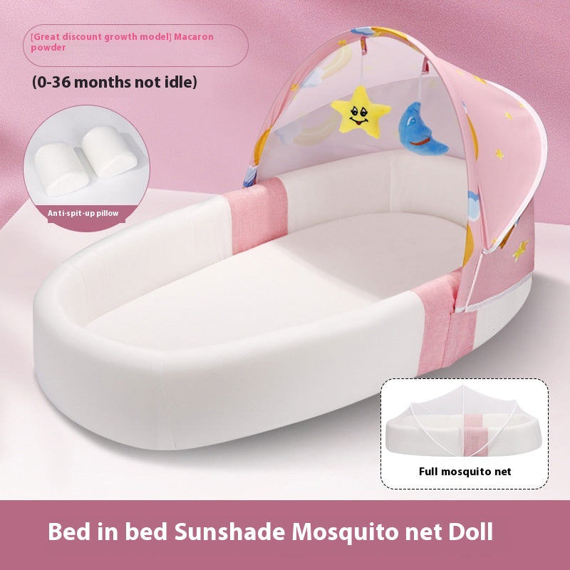 Lit bébé pliable Portable Anti-pression