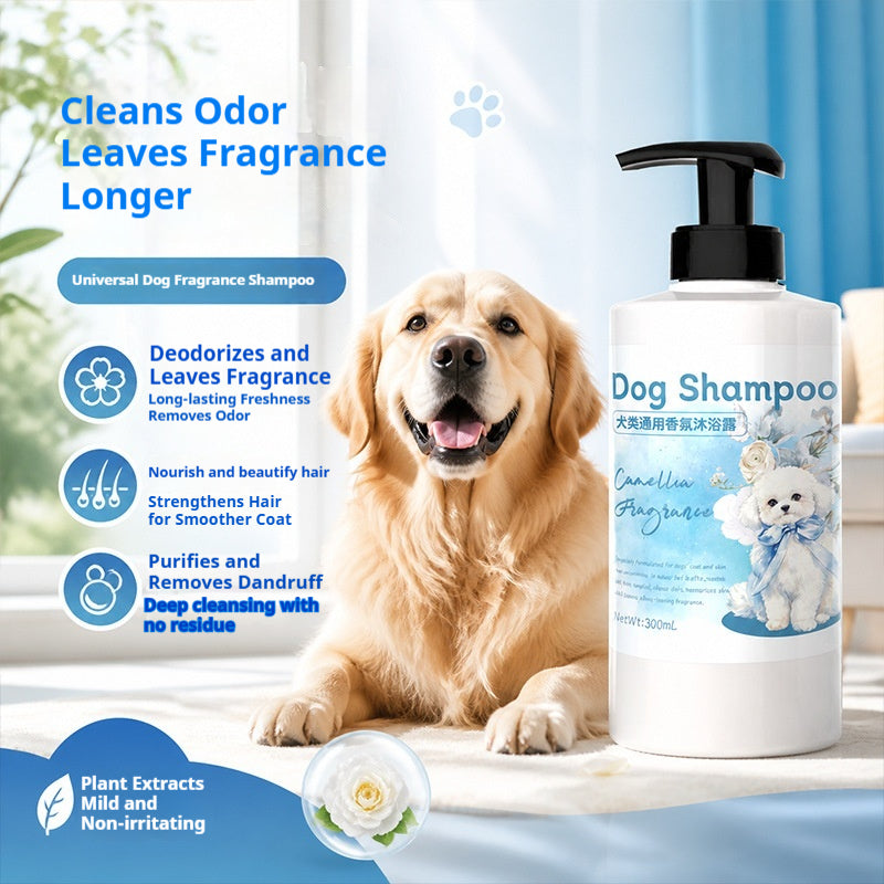Shampooing chien pour animaux de compagnie Antibactérien et Désodorisant Longue durée