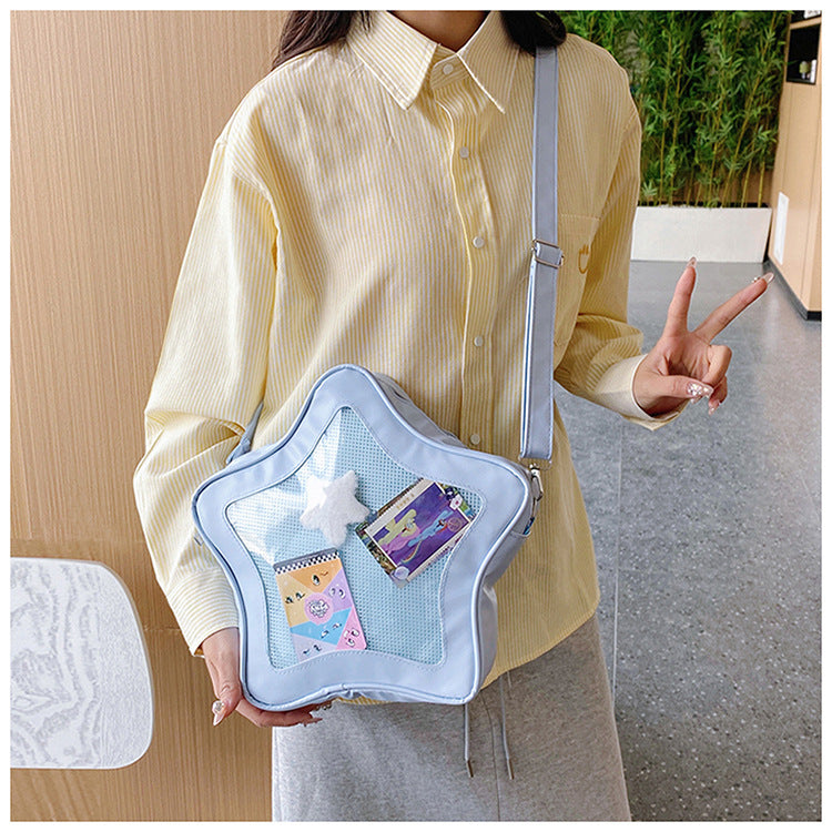 Sac à épaule transparent de grande capacité