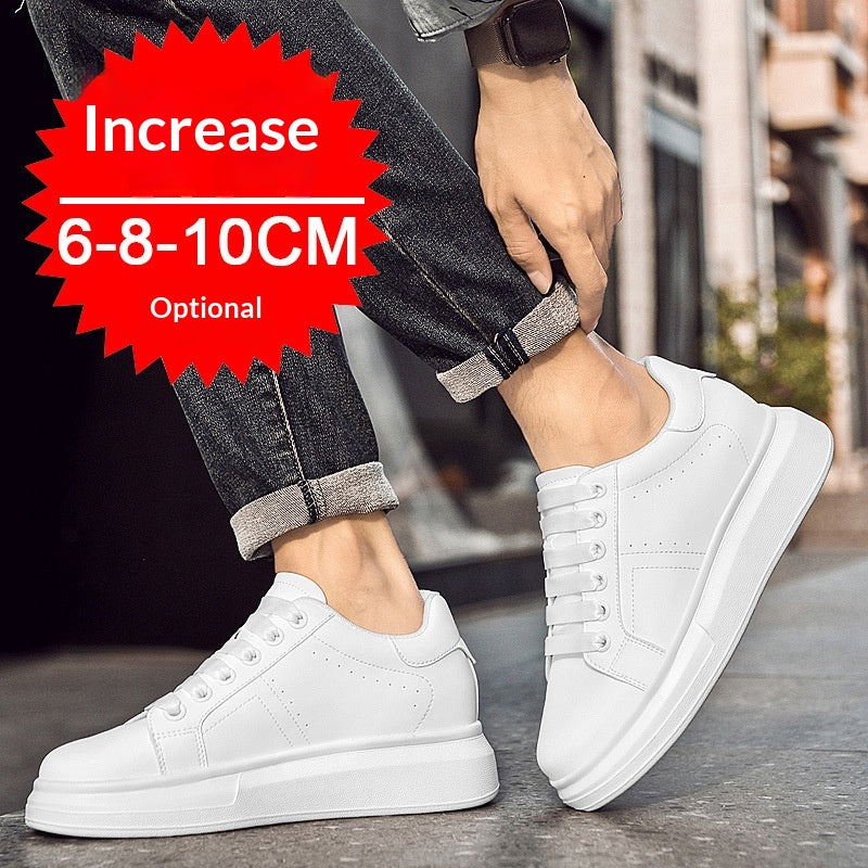 Sneakers en couleur unie et épaisse Hommes Chaussures Casual