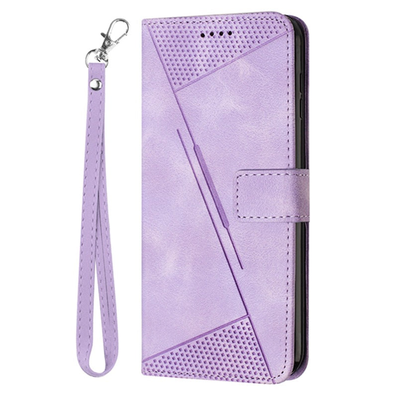 REALME 11 Line Stripe Phone Case A58 Porte-cartes Manche de protection du corps croisé