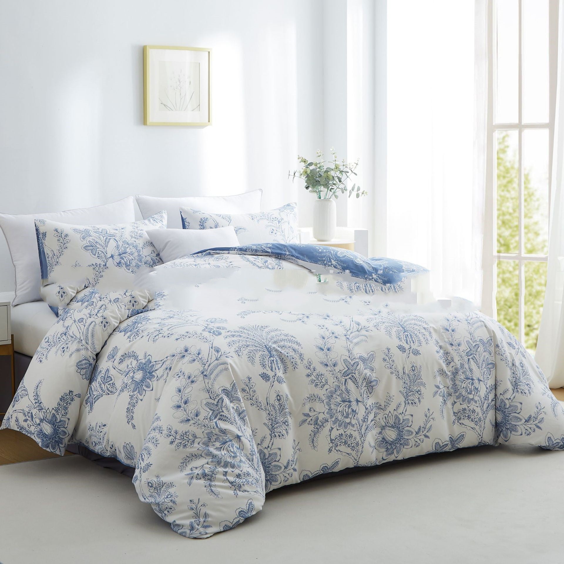 Couverture de matelas Double literie en trois parties