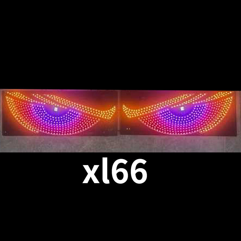 Étiquette de lumière de voiture dynamique affichage LED
