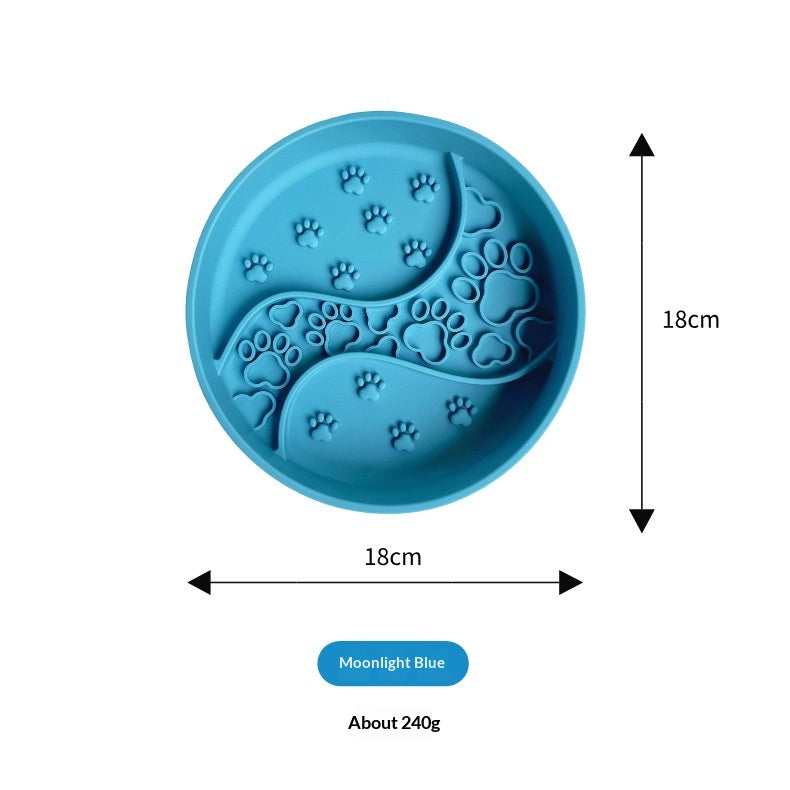 Pâte d'alimentation pour chiens en silicone