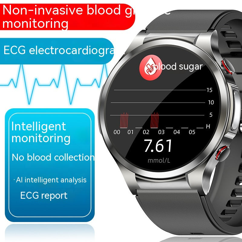 W11 Blood Sugar Watch Surveillance Sports Hommes Smart Bracelet