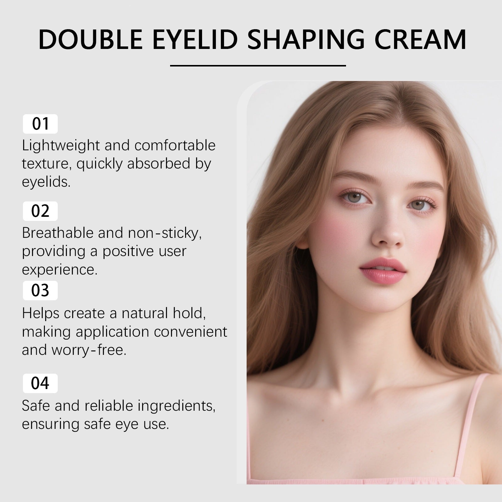 Crème de fixation Holdanti longue durée à l'épreuve de la sueur