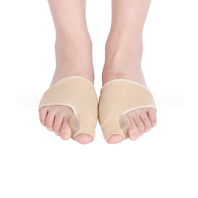 Correcteur d'orteils Lycra Bunion de couleur solide