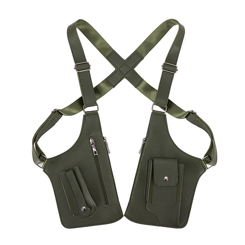 Sac à dos retro pour hommes - Sac à bandoulière réglable pour fauteuil roulant