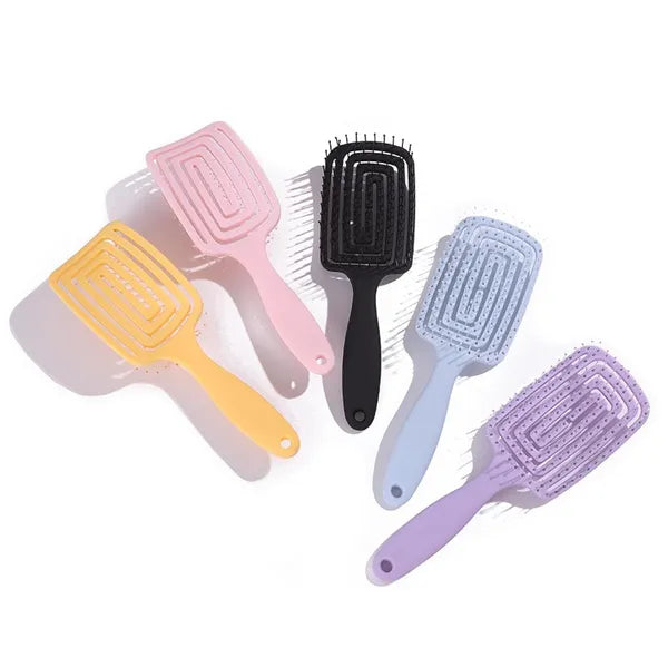 Brosse à cheveux pourpre 1 PCS Curl