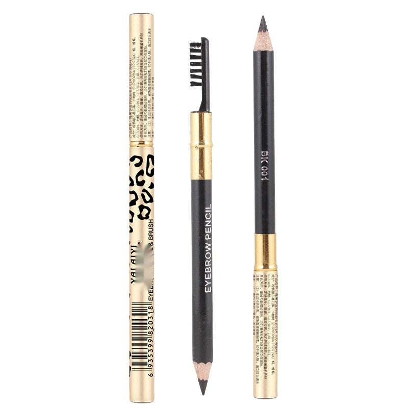 Crayon de sourcils Yalaiyi Leopard imprimé Crayon de sourcils Kuaishou et Douyin Diffusion en direct Sel