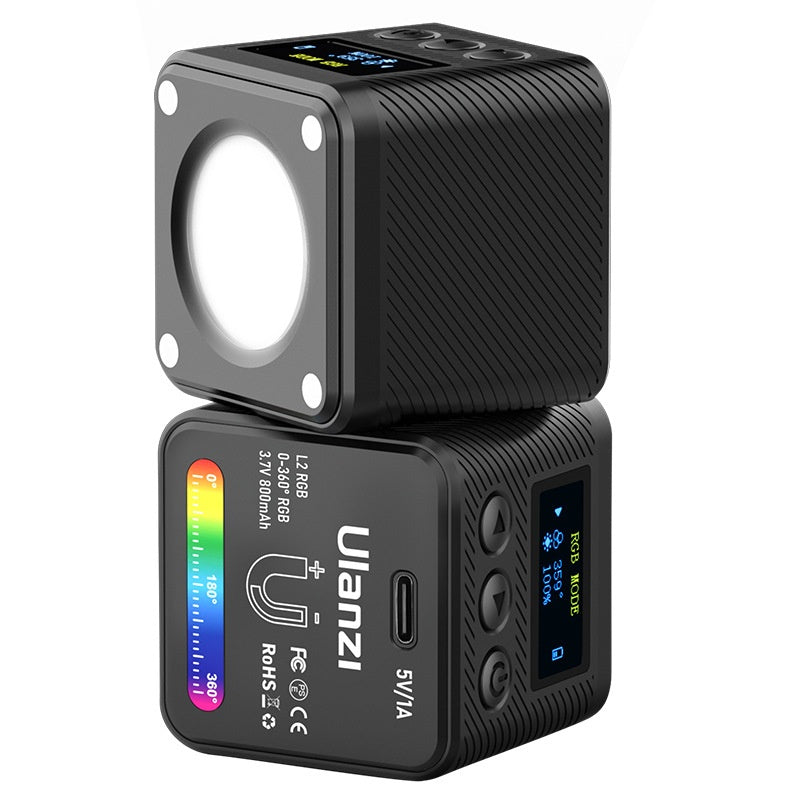 Full Color Mini Lithium Magnétique Caméra Lumière de remplissage