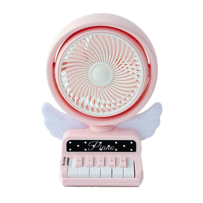 Mini ventilateur de lumière de nuit pour piano