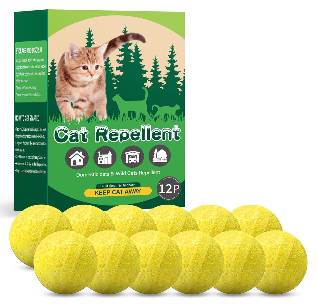 12 Pack Cat Repellent Outdoor