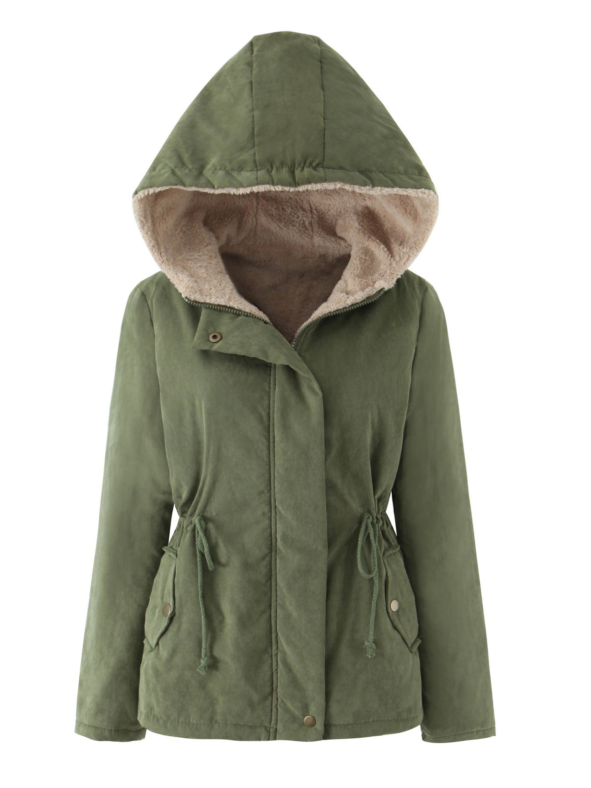 Manteau à capuche à capuche chaude pour femmes