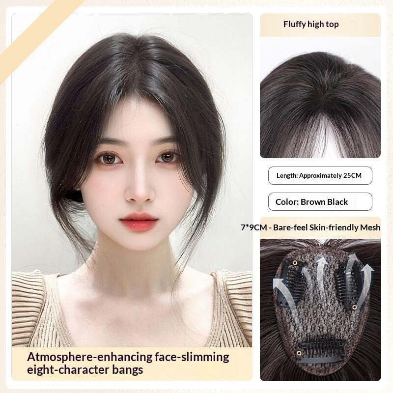 Léger Voluming Faux Bangs et Coiffure pour un look plus complet