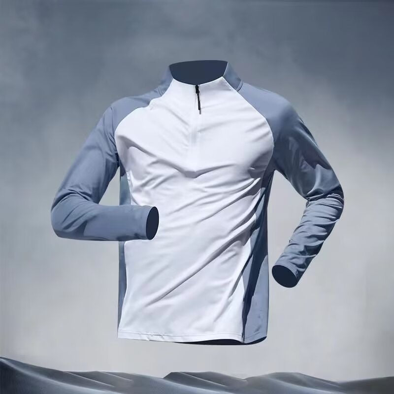 T-shirt à manches longues à séchage rapide pour homme