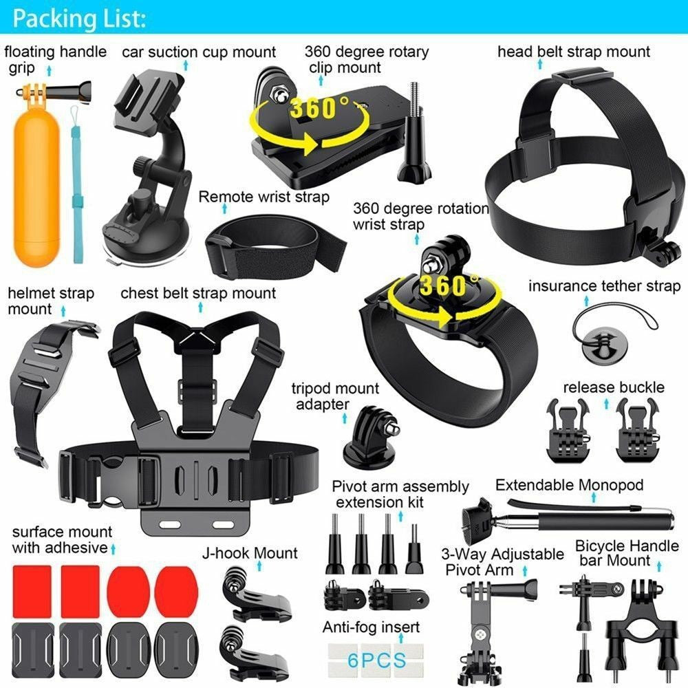 Accessoires de caméra sport DV