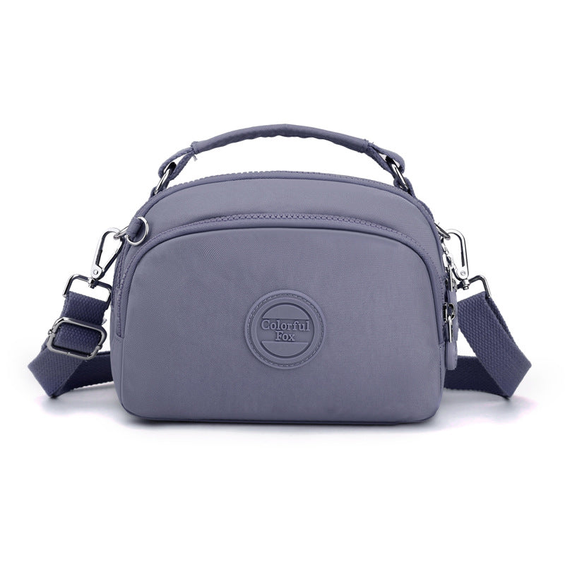Colorful Fox Mode Mobile Phone Bag Women's Multi-Layer Simple Sac à épaules Satchel Wate