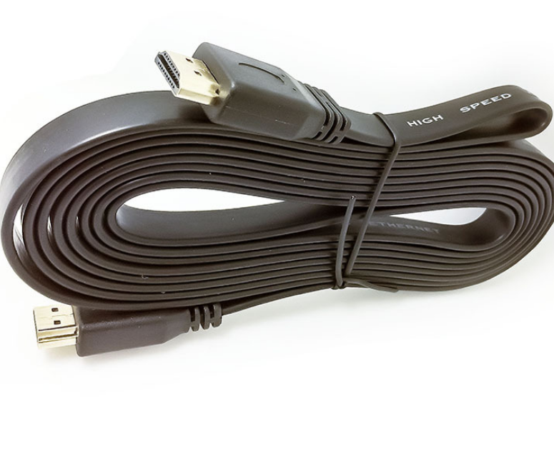 Câble HDMI fil plat 1.4 version 1.5 mètres
