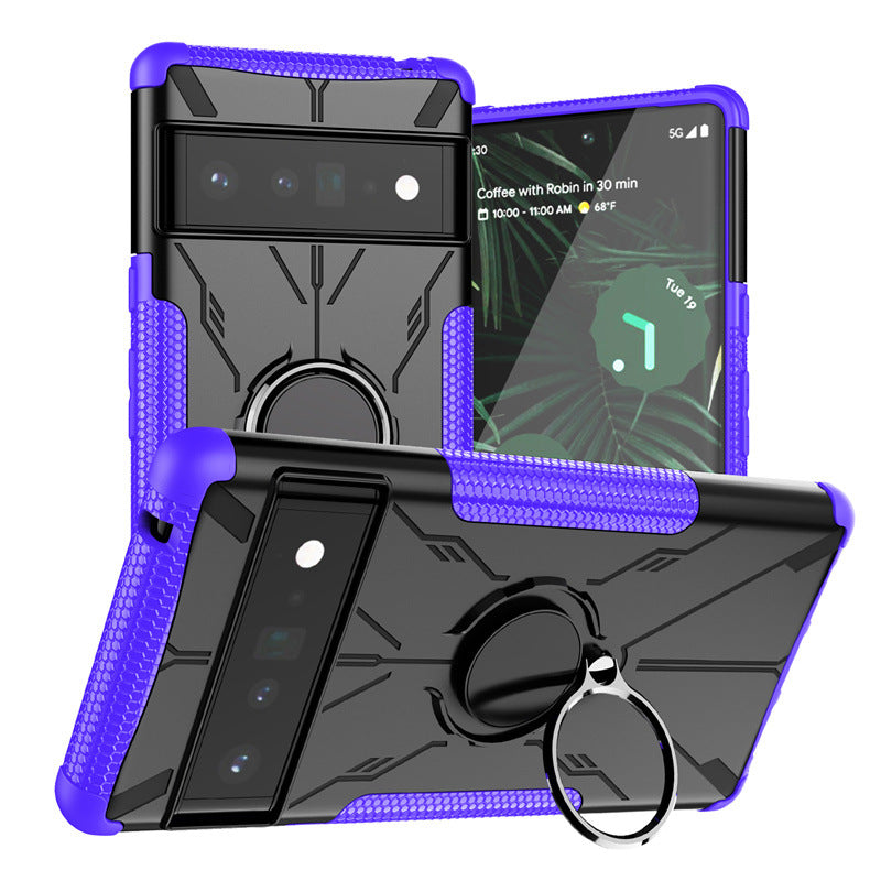 Couverture de protection de bague magnétique de voiture Mecha Bear