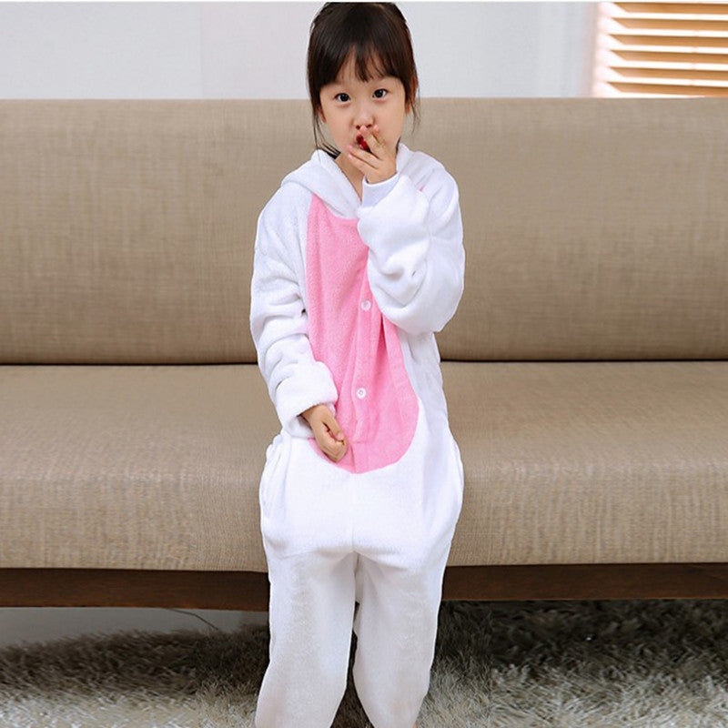 Pyjama de dessin animé pour enfants d'une seule pièce