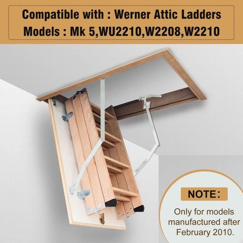 Arme à charnières d'échelle attique compatible avec Werner Mk5