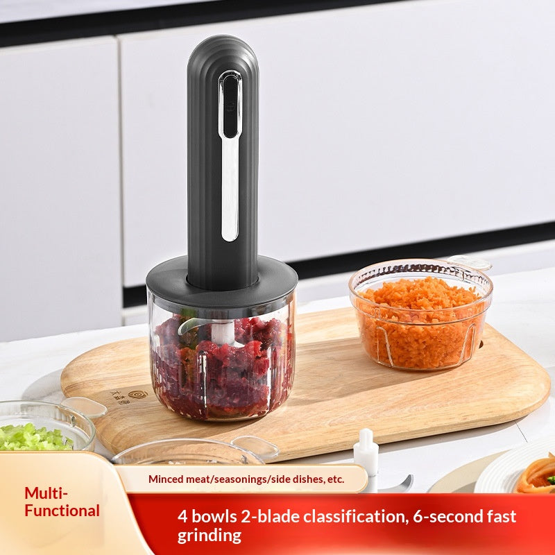 Ménage sans fil électrique cuisine multifonctionnelle Grinder de viande et Processeur alimentaire