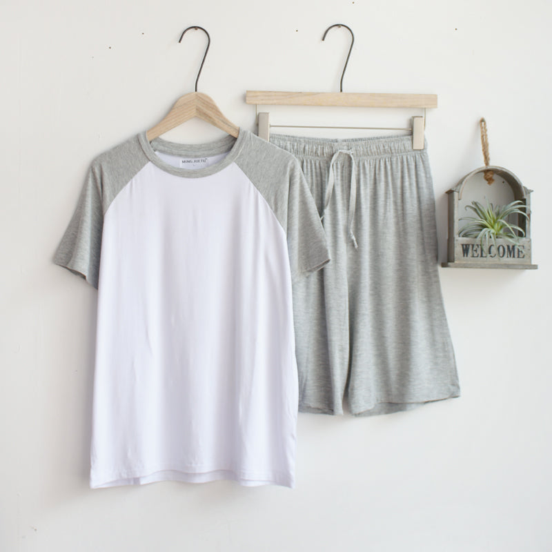 Ensemble modal de pyjamas d'été pour hommes