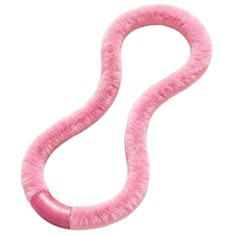 De style droit Faux Rabbit Fur Soft