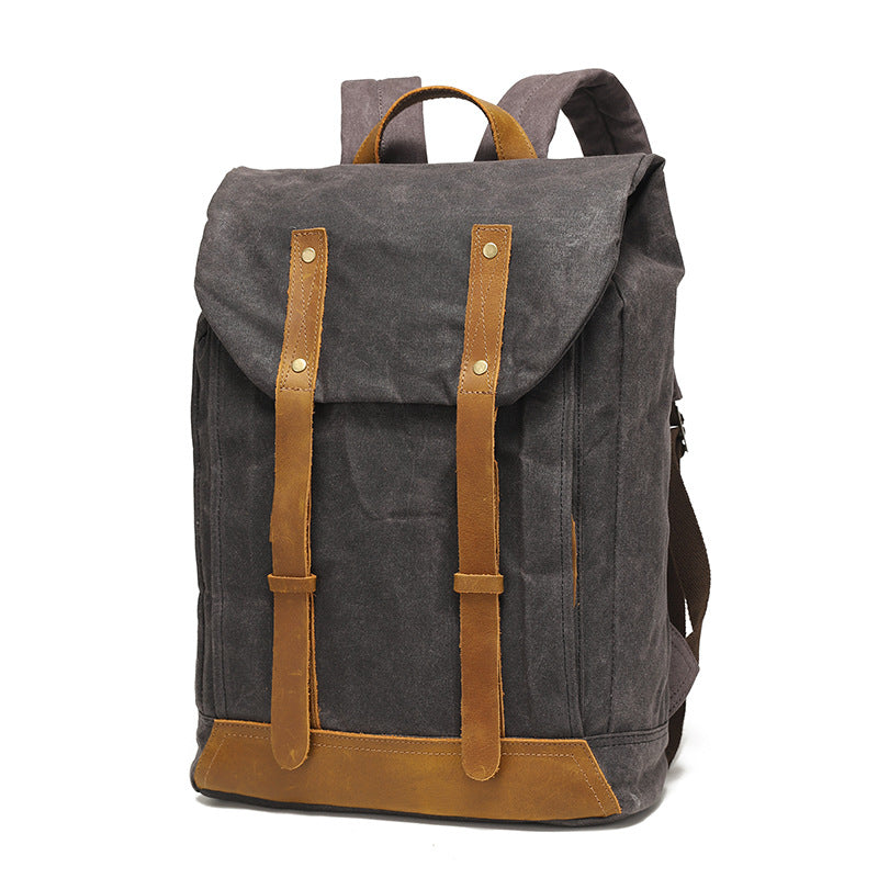 Outdoor Canvas Waterproof Sports Travel Sac à dos