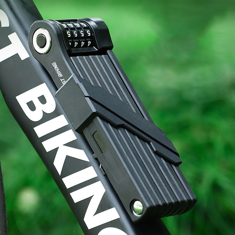 Vélo Mot de passe pliant Antivol Chaîne de vélo Lock équipement d'équitation