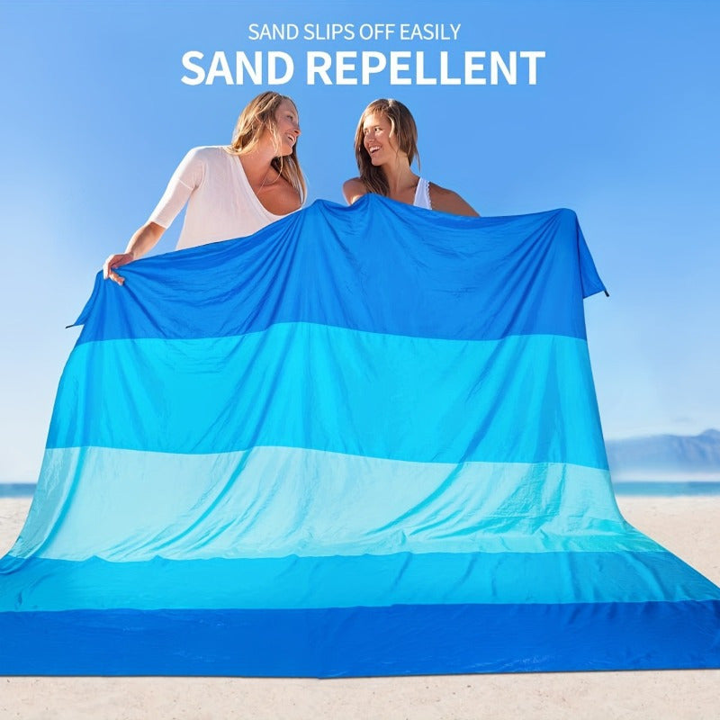 Couverture de plage imperméable extra grand sable