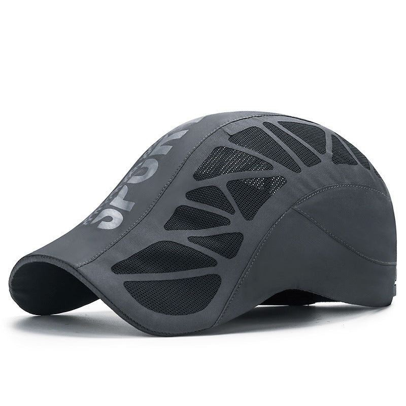 Lettre de SPORT Chapeau avant Mesh Respirant Homme