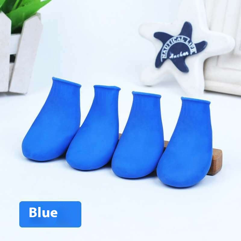 Bottes de chaussures imperméables en caoutchouc