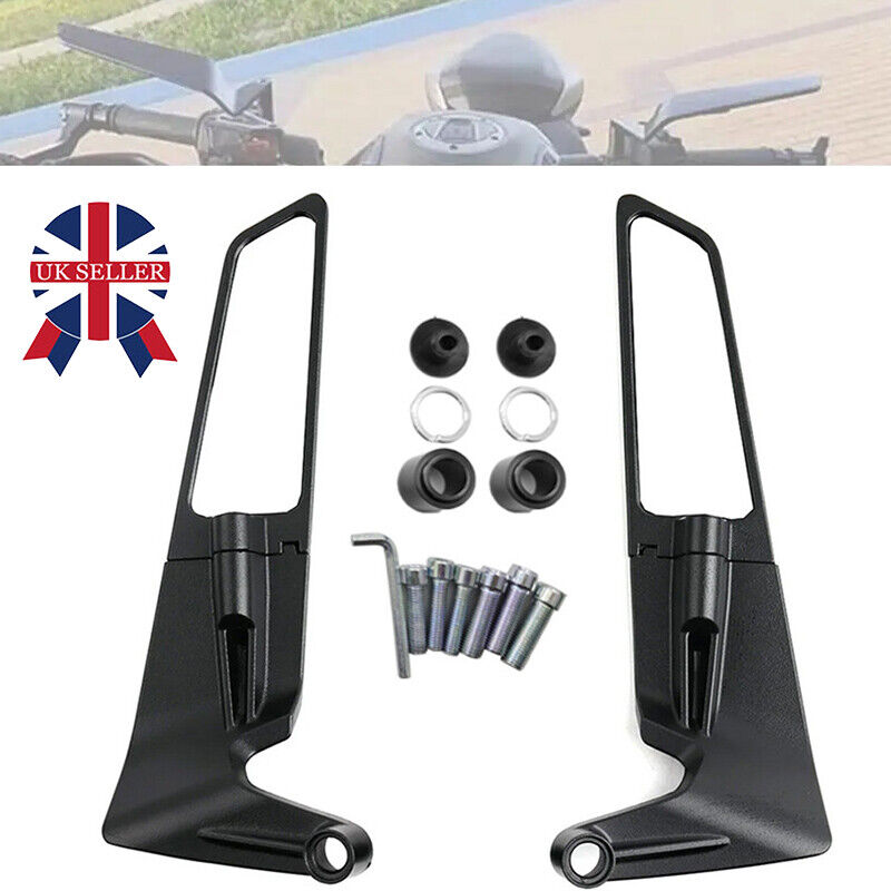Motorcycle Wind Wing Rearview Mirrors Flying Wing Wind Wing Side Mirror Universal