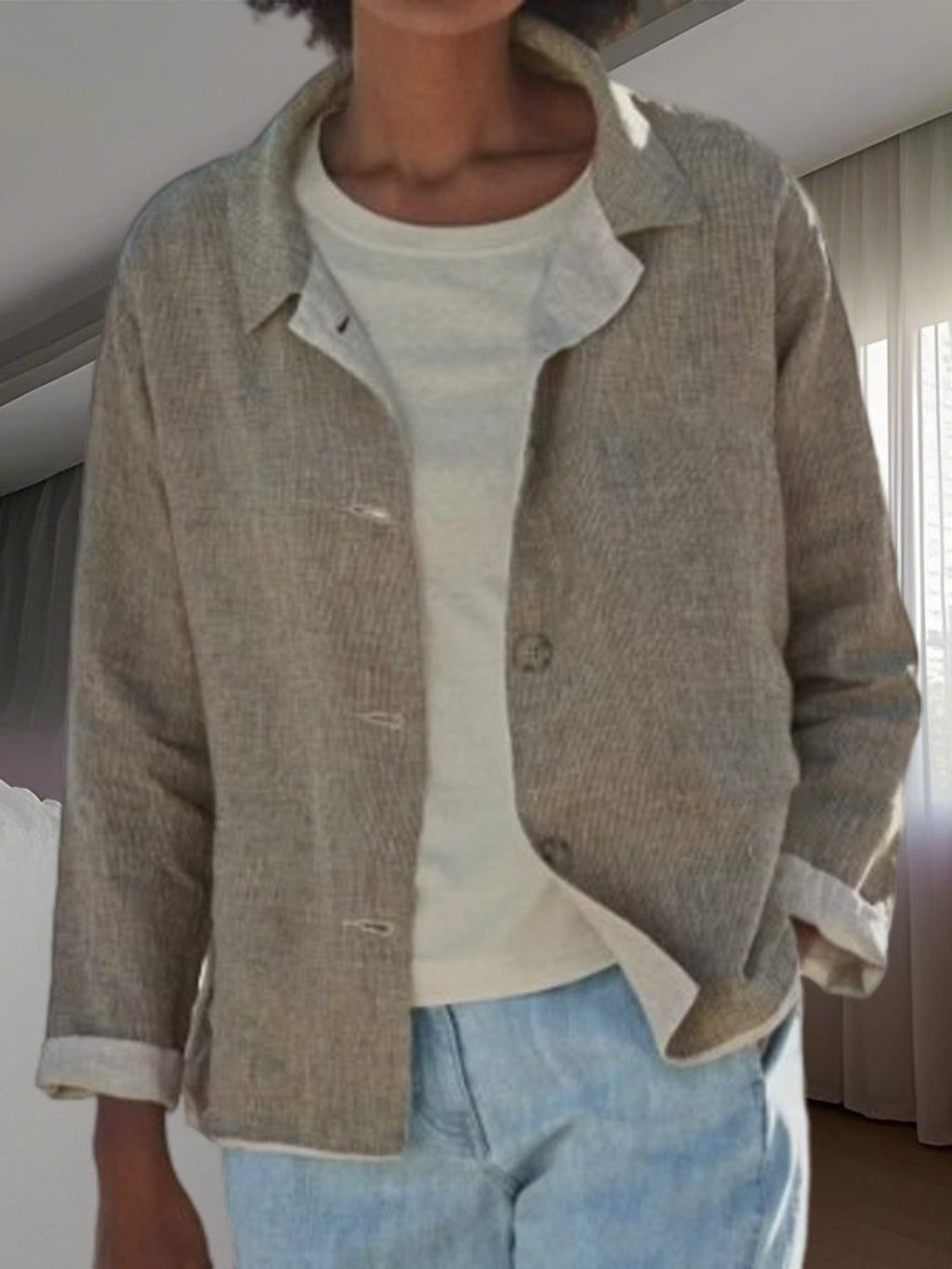 Veste de couleur unique populaire européenne et américaine pour femme amazonienne